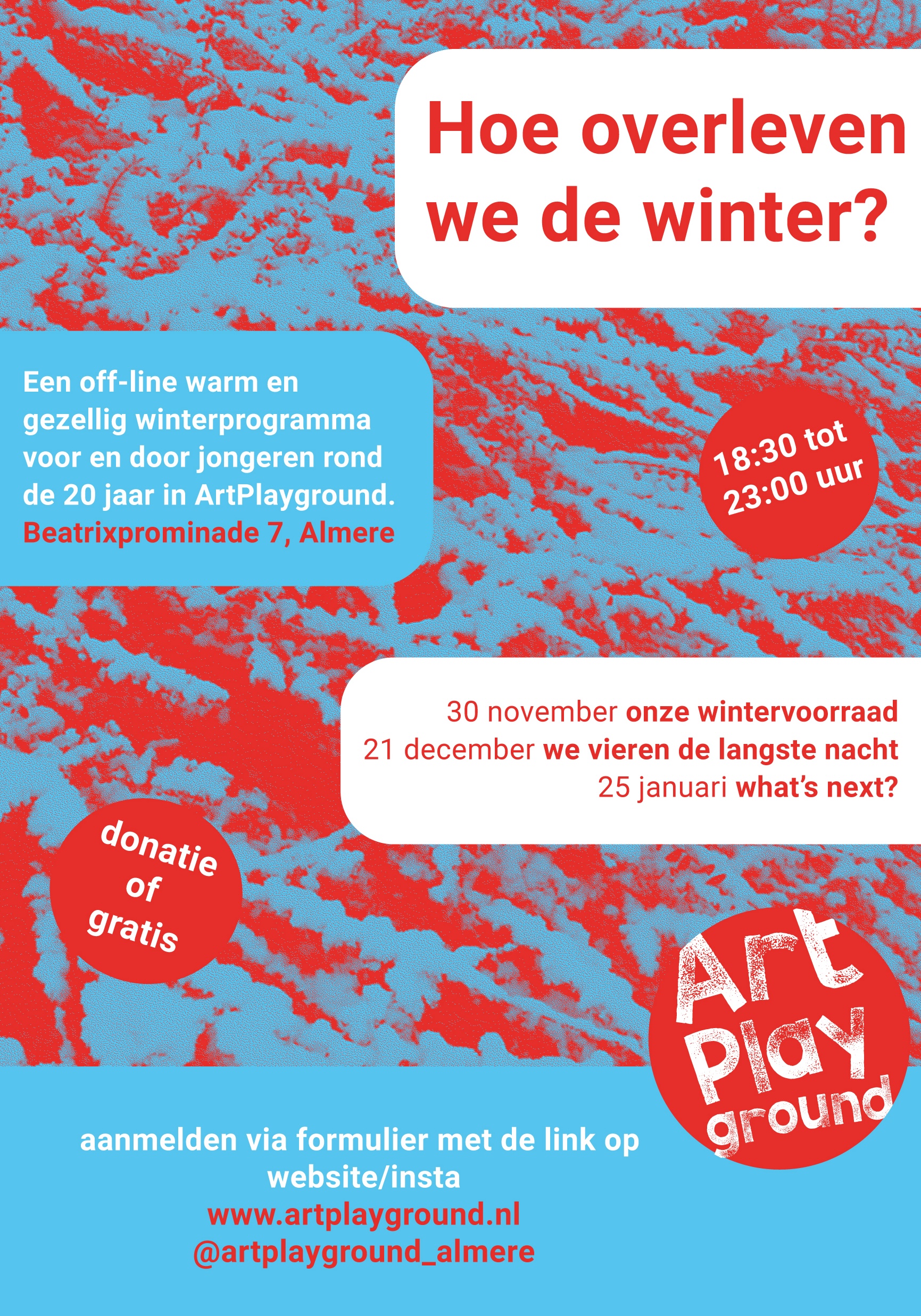 Hoe overleven we de winter? Winterprogramma voor en door jongeren